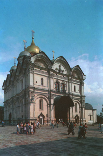 Архангельский собор. Западный фасад