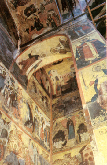 Звенигород. Фрески Рождественского собора