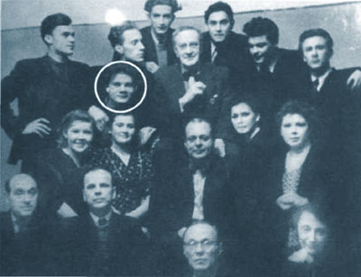 Студенты МХАТа. 1944