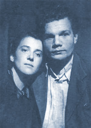 М. Пуговкин с женой Надеждой